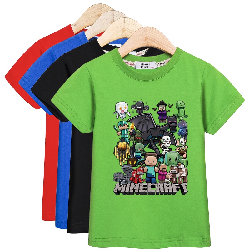 Details about   Mojang Minecraft Kids T-Shirt Sz Small 6-7 NEW Boys  Shirt Lot 2 Shirts 
