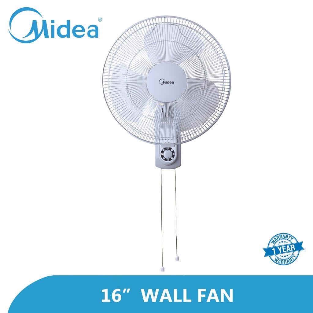 Midea Wall Fan 16 Mf 16fw6h Shopee Malaysia