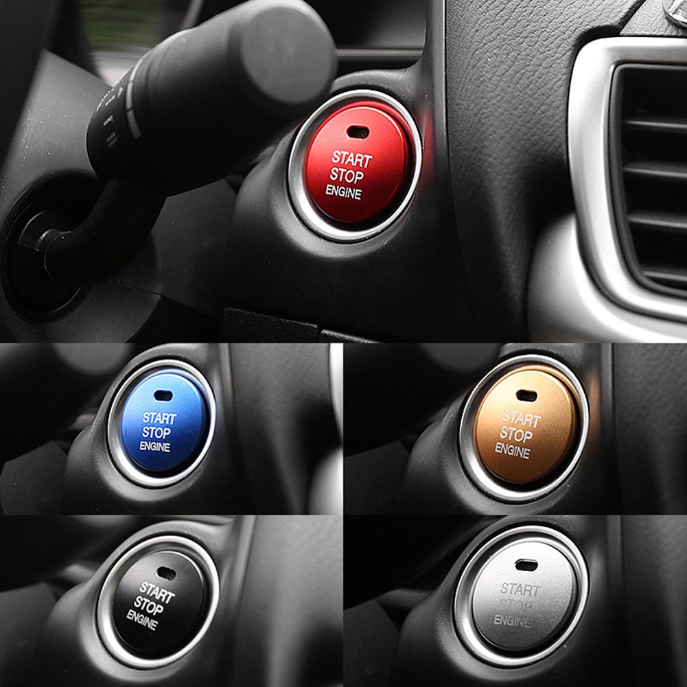 car engine start stop button cover