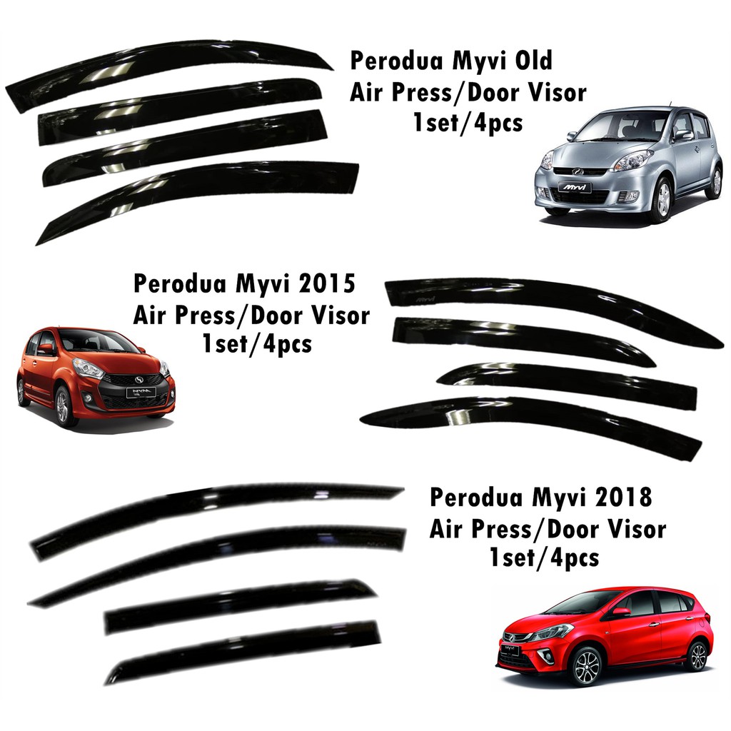 Perodua Myvi Old / Myvi 2015 / Myvi 2018 Air Press Window ...