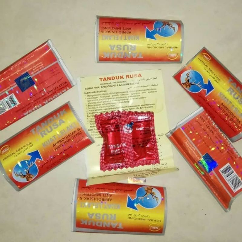 OBAT KUAT LELAKI TANDUK RUSA (1Sachet)  Shopee Malaysia