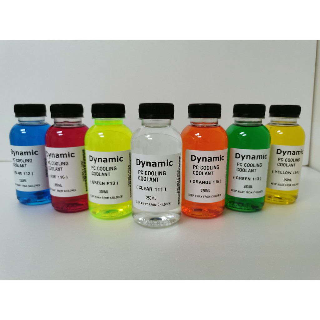 Dynamic PC Translucent Color Computer Coolant 250ml / 1000ml Shopee