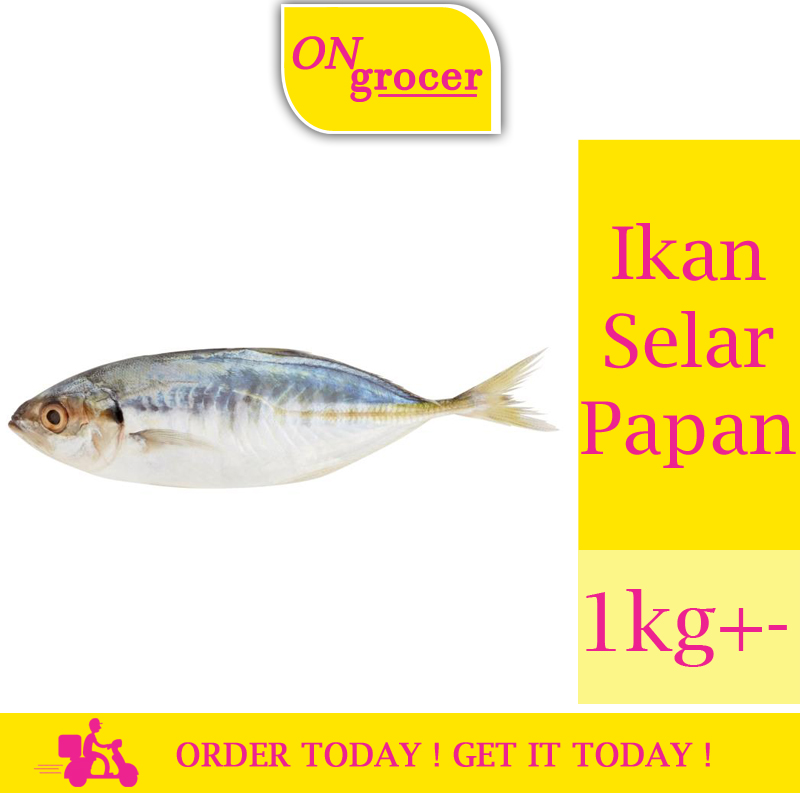 A0763 - Ikan Selar Papan - 1kg+- | Shopee Malaysia