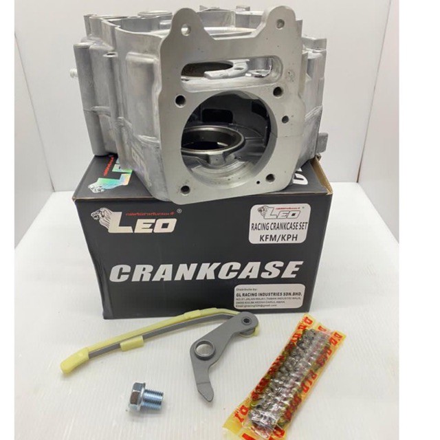 LEO CRANKCASE EX5/W100/Dream Head Block WAVE125 FREEGRIP TIMING CHAIN