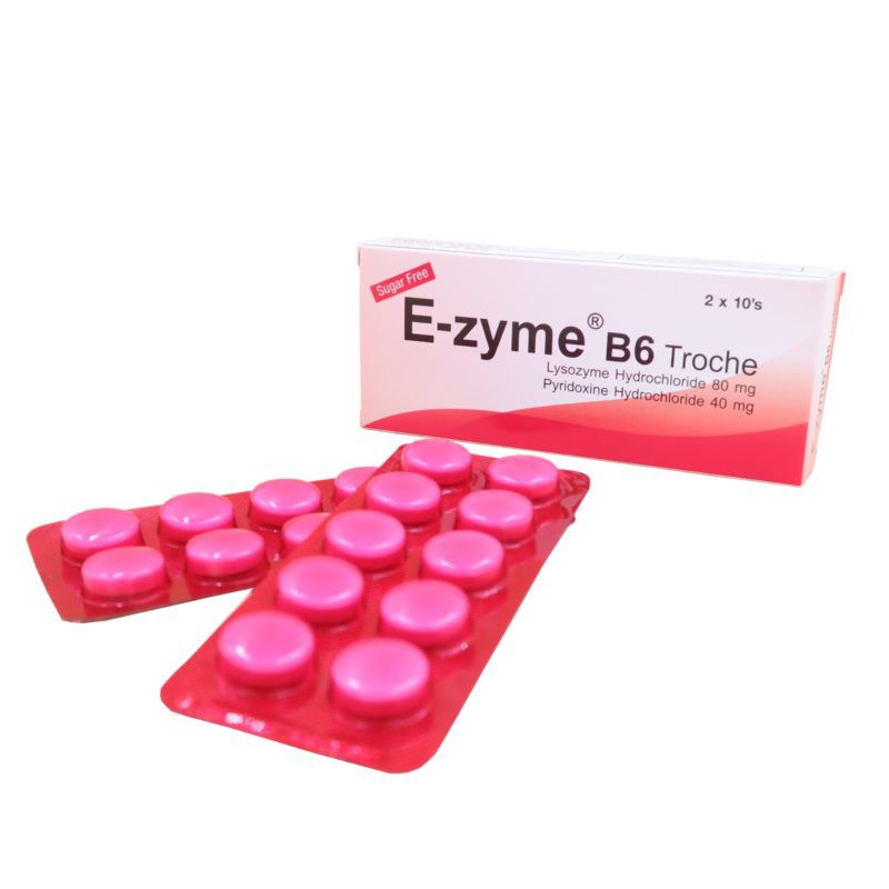 E Zyme B6 Troche 1x10s Sore Throat Sakit Tekak Shopee Malaysia