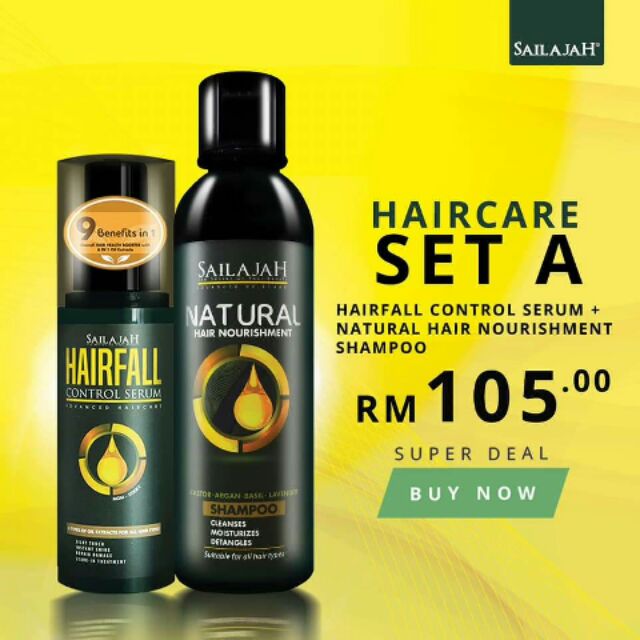 Sailajah Hair Care Shampoo Shopee Malaysia