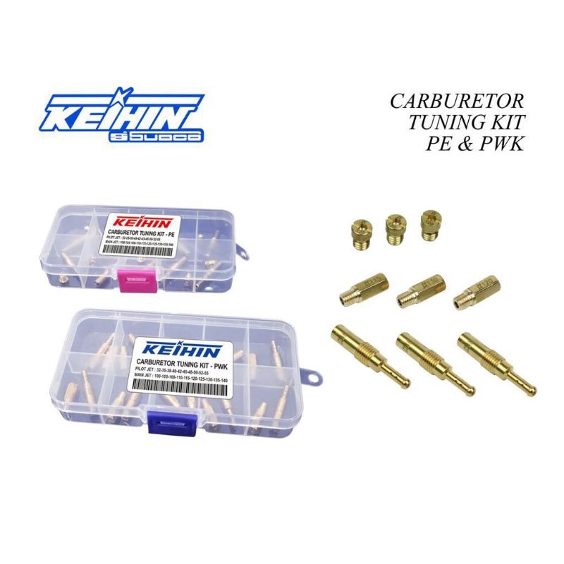 Pilot & MAIN JET SET KEIHIN SUDCO CARBURETOR PE PWK SIZE 24 26 28 30 32 34 CARBURETOR RIDE IT UMA RACING KTC TDR KAWAHARA PANOM NGO CPO CARBURETOR TUNING KIT PILOTJET 32 35 38 40 42 45 48 50 52 55 MAINJET 100 105 108 110 115 120 125 130 135 140 ORI