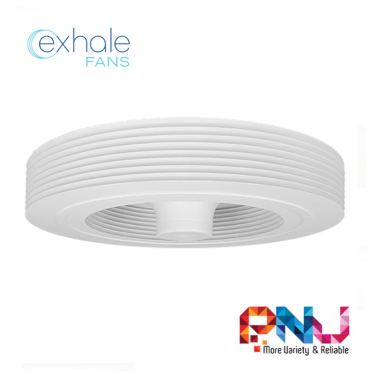 Exhale Bladeless Ceiling Fan White