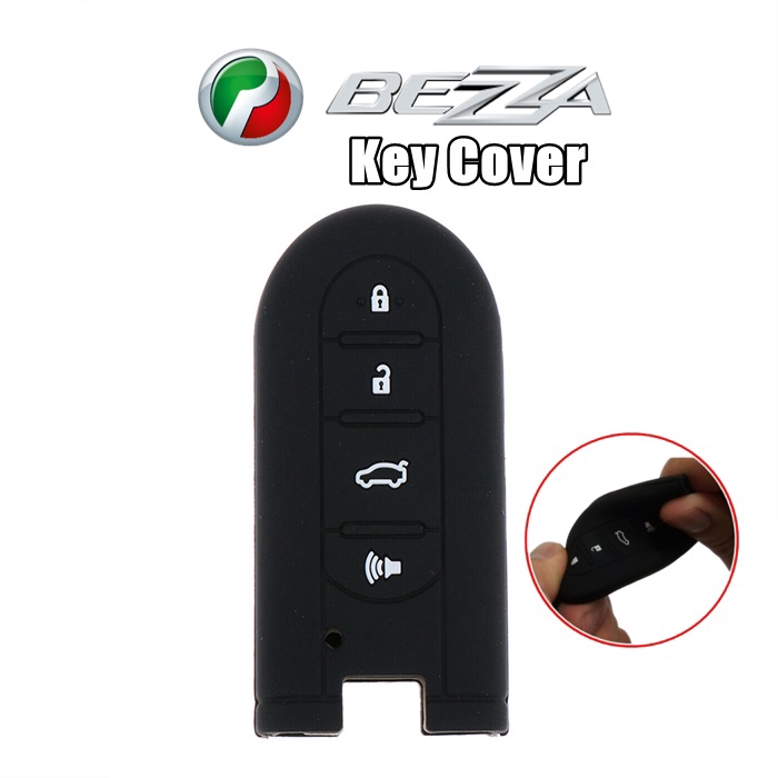 Perodua Bezza/New MYVI Keyless Push Start Remote Car Key Silicone Cover