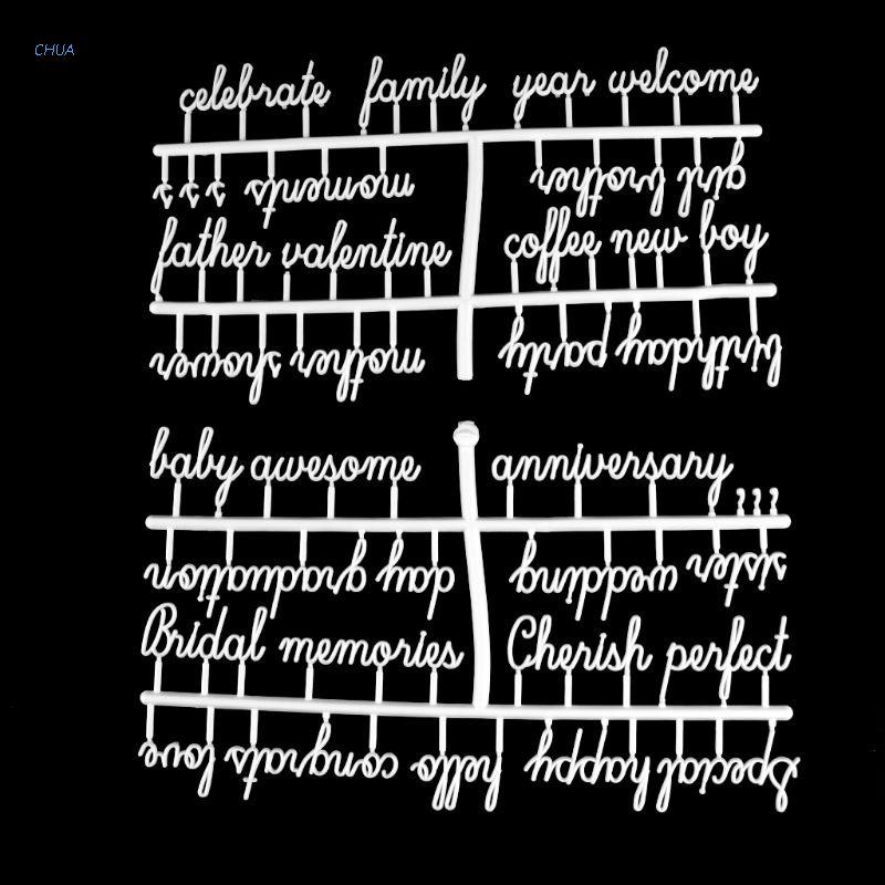 CHUA Letter Bo ard Letters Set 194 Numbers Special Characters Words For ...