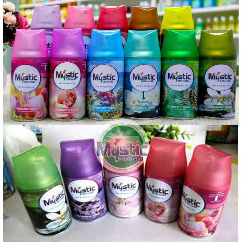 MYSTIC ORCHARD Automatic Spray Air Freshener Refill (New) Shopee Malaysia