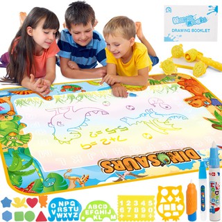 Bundle| Aquadoodle Mat /& Magna Drawing Board// Pad For boys /& girls |1 Large Magic Doodle Aqua Mat 1 Magnetic Drawing Board 2 toys Ages 3,4,5,6...18 toddler to teen| 2 toys many accessories| Quality Kingdom