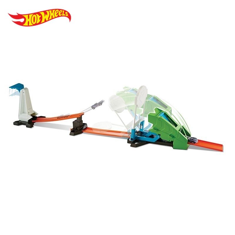 hot wheels track builder hammer drop challenge