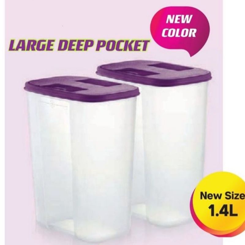 Tupperware Freezermate Large Deep Pocket 1.4L(2)