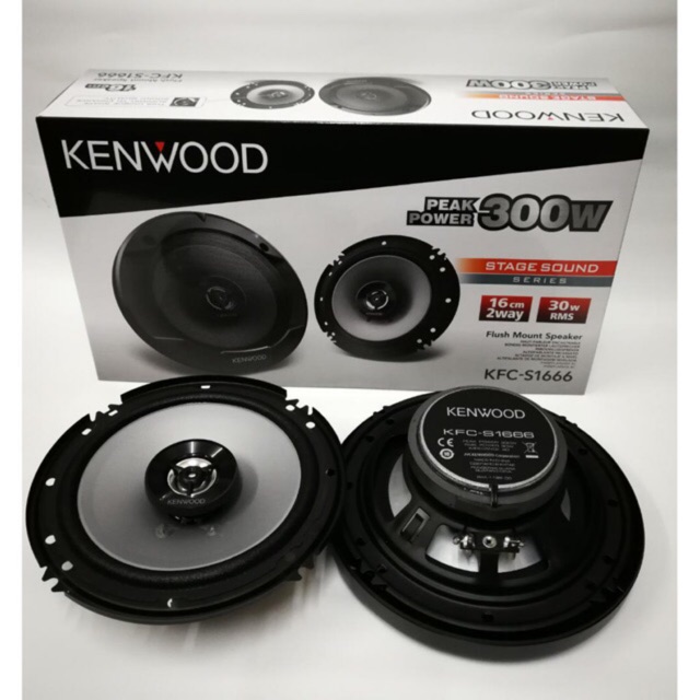 kenwood 6.5 2 way speakers
