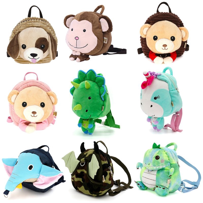 SENG* New Kids Baby Safety Harness Backpack Leash Child Toddler Anti-lost  Cartoon Animal Bag | Shopee Malaysia