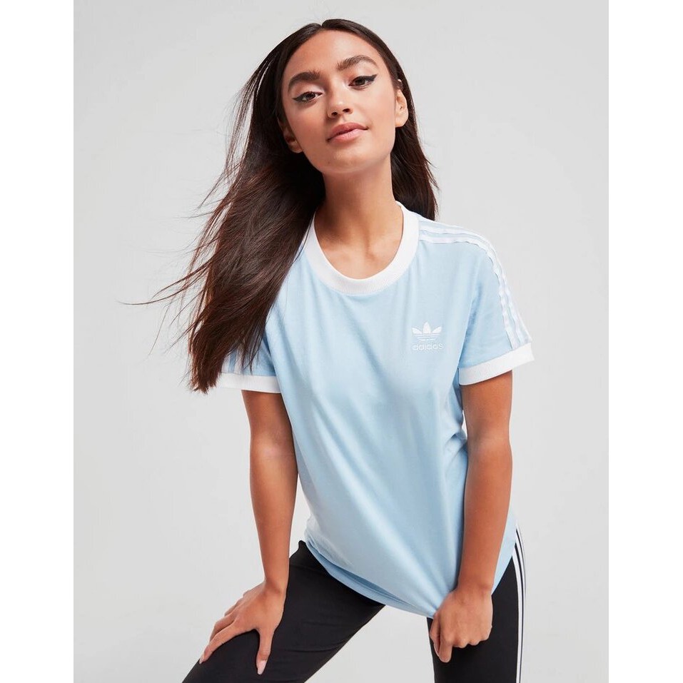 adidas original 3 stripe california t shirt