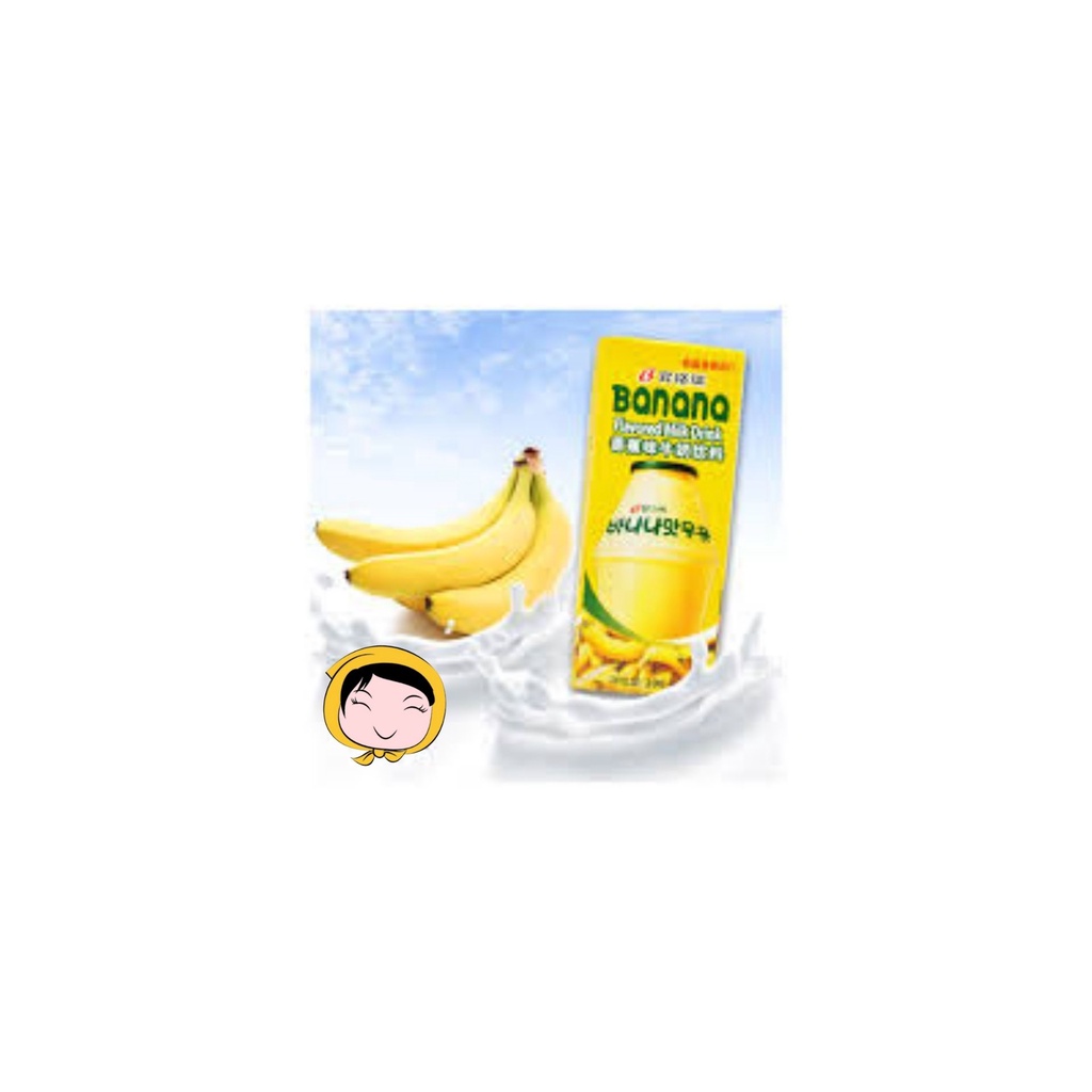 BINGGRAE MILK (BANANA & LYCHEE PEACH) | Shopee Malaysia