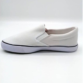 EDWIN EW206 CANVAS WHITE SHOE/SCHOOL SHOE /白色布鞋/kasut kain putih ...
