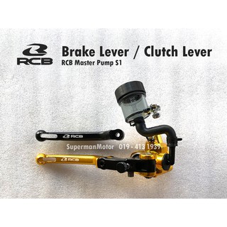 Racing Boy Rcb Brake Lever Clutch Lever For Rcb Master Pump S1 Shopee Malaysia