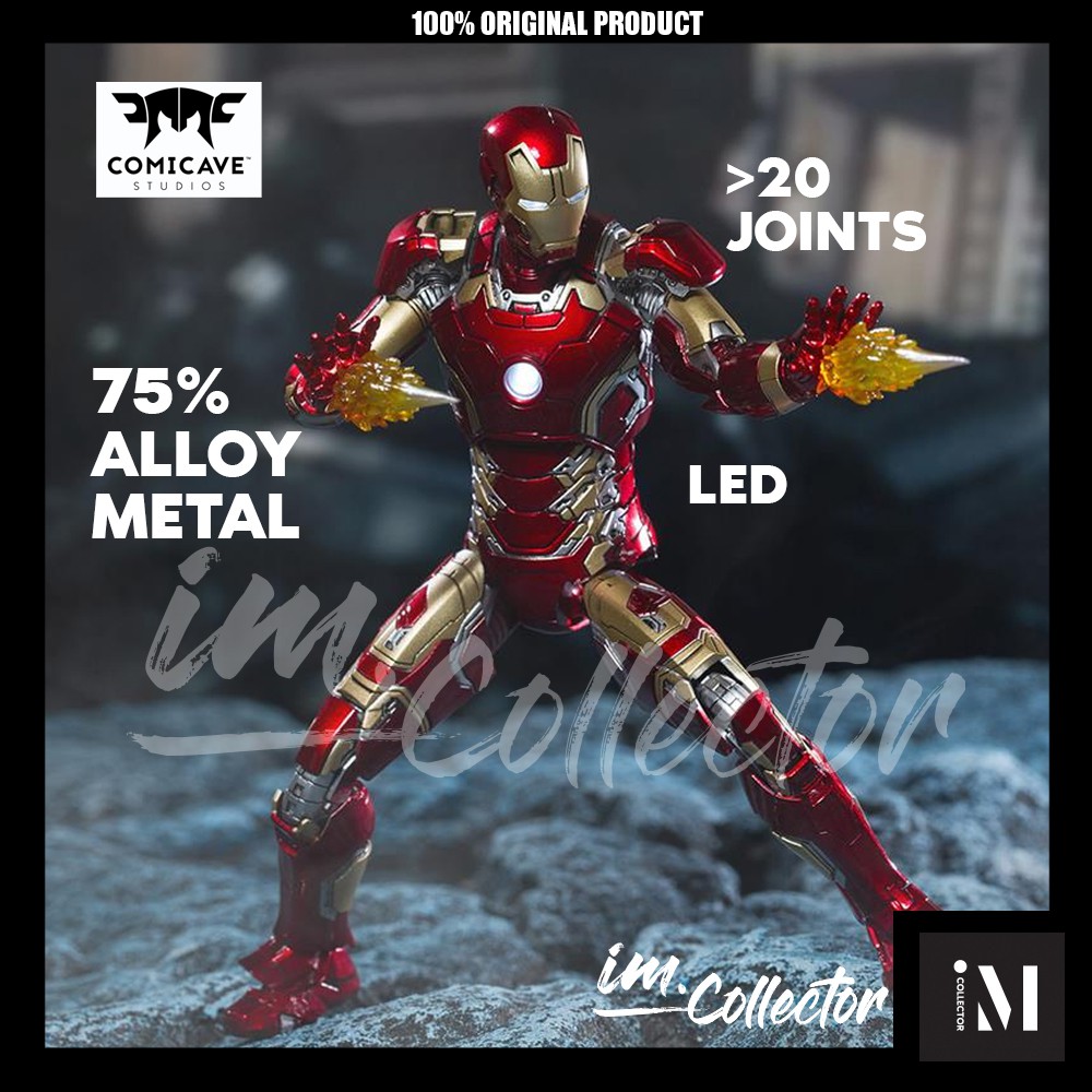 12 iron man figure