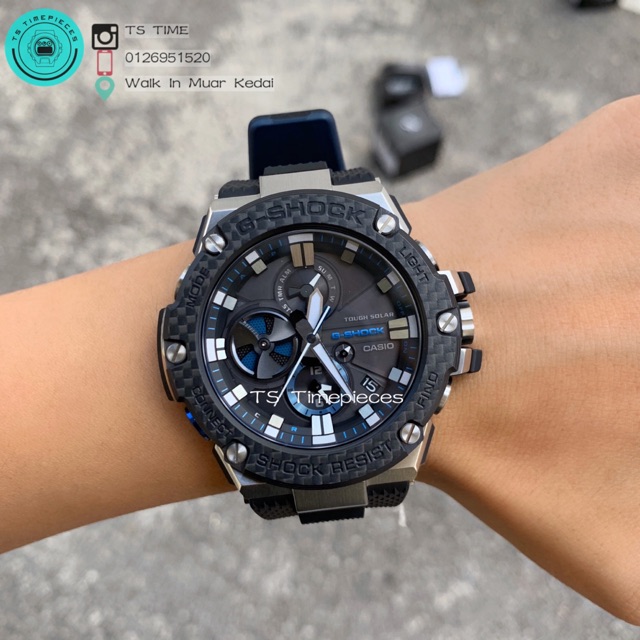 CASIO G-SHOCK G-STEEL Bluetooth and Tough Solar GST-B100XB-1 /  GST-B100XA-1A / GST-B100XA / GST-B100 / GSTB100XA GSTB100