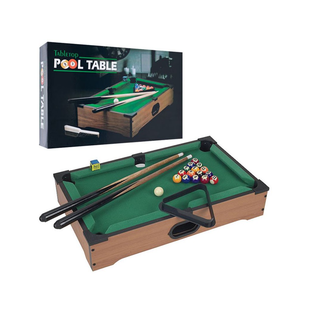 table top pool table