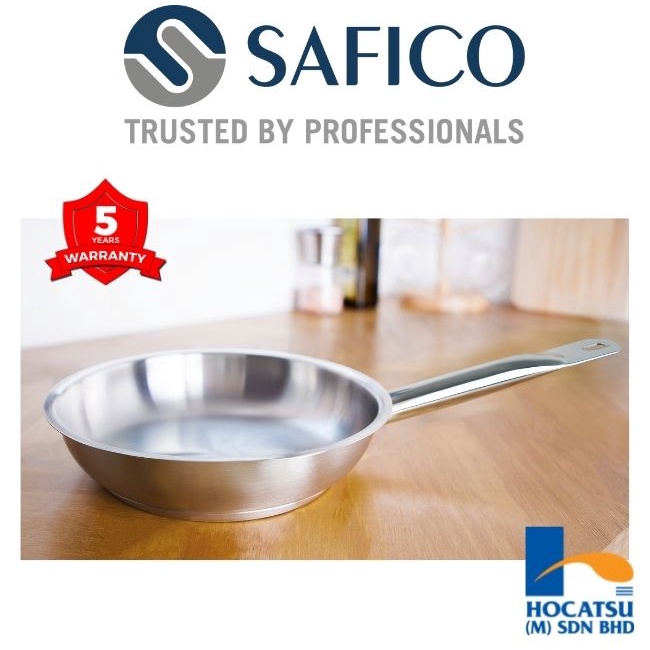 Safico Stainless Steel Frying Pan (24 cm) Shopee Malaysia