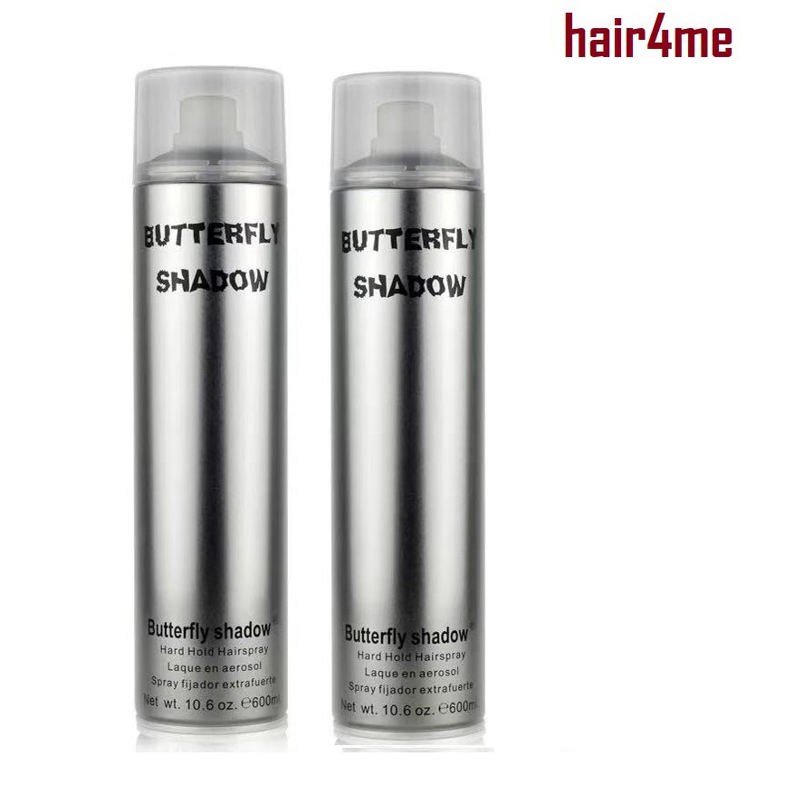 600ml Butterfly Shadow Hair Spray Hard Hold Hairspray | Shopee Malaysia