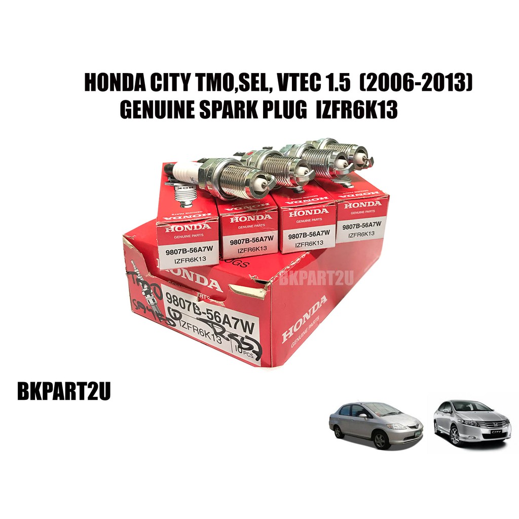 Honda Genuine Spark Plug B B A W Iridium Spark Plugs Izfr K Suitable For Honda City Tmo