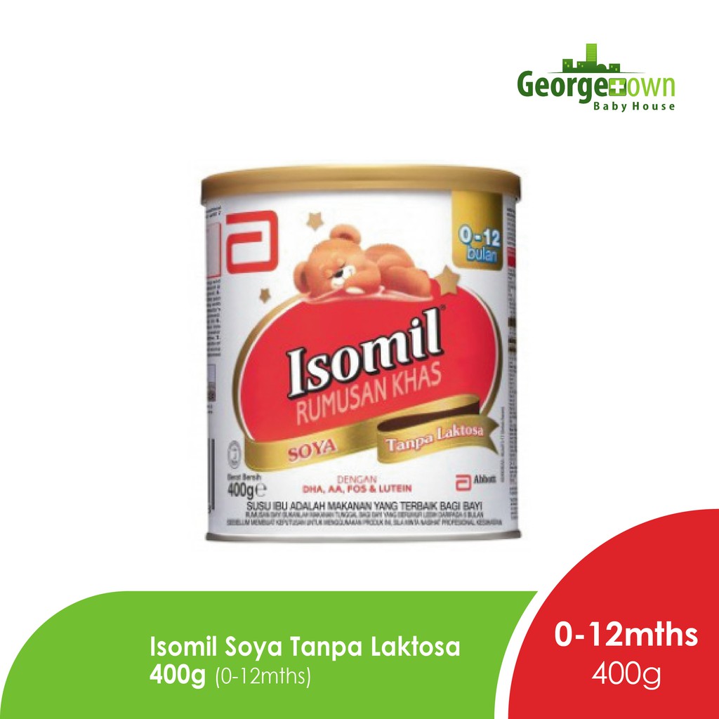 ISOMIL SOYA TANPA LAKTOSA (012 BULAN) 400G /800g Shopee Malaysia