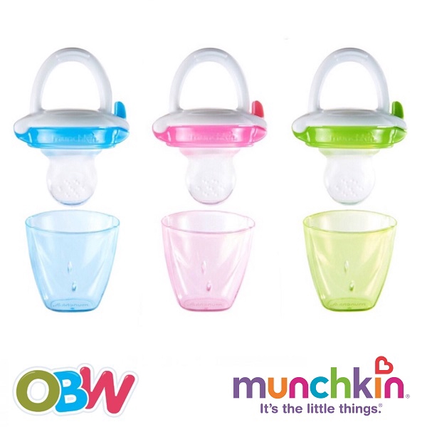 munchkin silicone baby food feeder