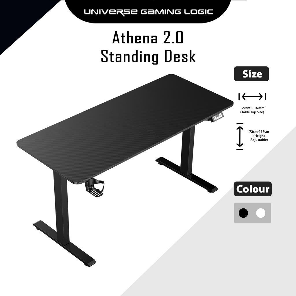 UGL Athena 2.0 Standing Desk/Smart Lifting Motorized and Height Adjustable Table Gaming Design/Office/升降桌