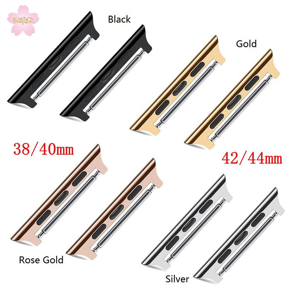 For Apple Watch Band Adapter/Clasp/Connector Stainless Steel iWatch