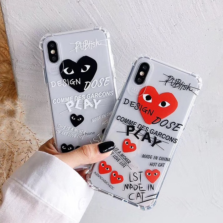 comme des garcons play phone case