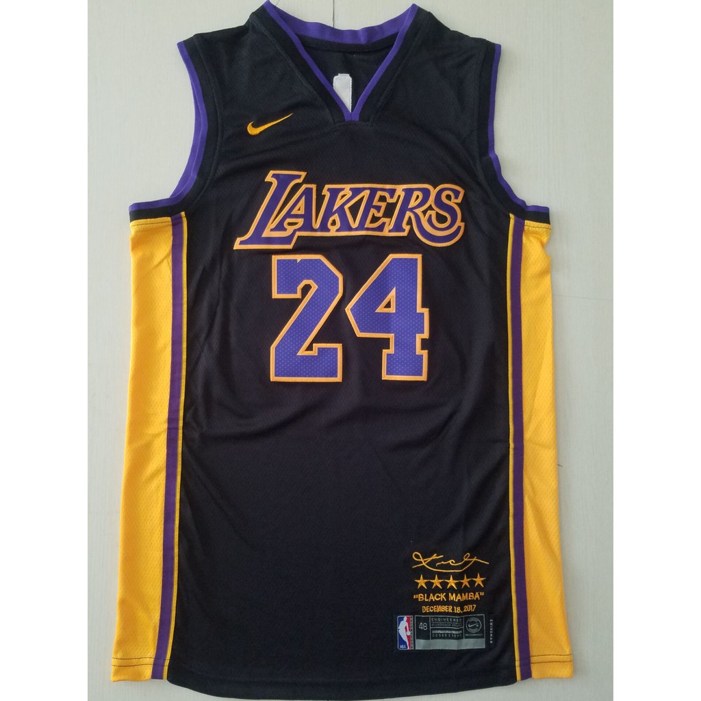 kobe bryant commemorative jersey