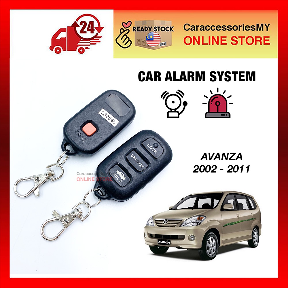 Toyota Avanza 2003 - 2011 OEM PLUG & PLAY Car alarm system remote control door lock replacement security