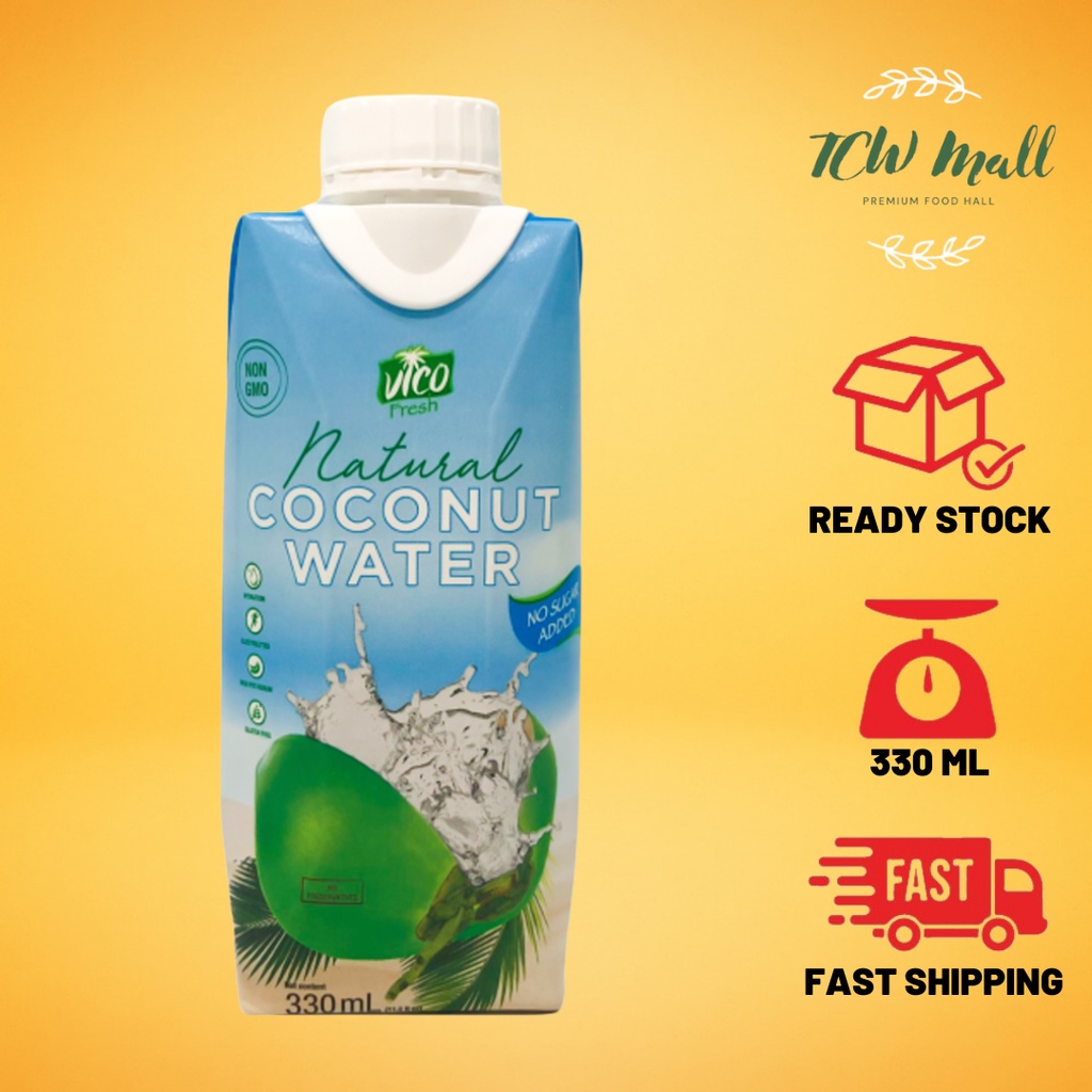 (330ML) VICO FRESH 100% FRESH NATURAL COCONUT WATER - PRISMA PACK ...