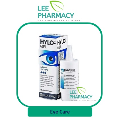 Hylo Gel lubricanting eyedrops 10ml/300drops [Eye Care]