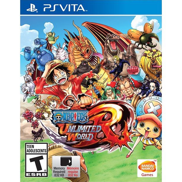 Ps Vita One Piece Unlimited World Red R1 English New Shopee Malaysia