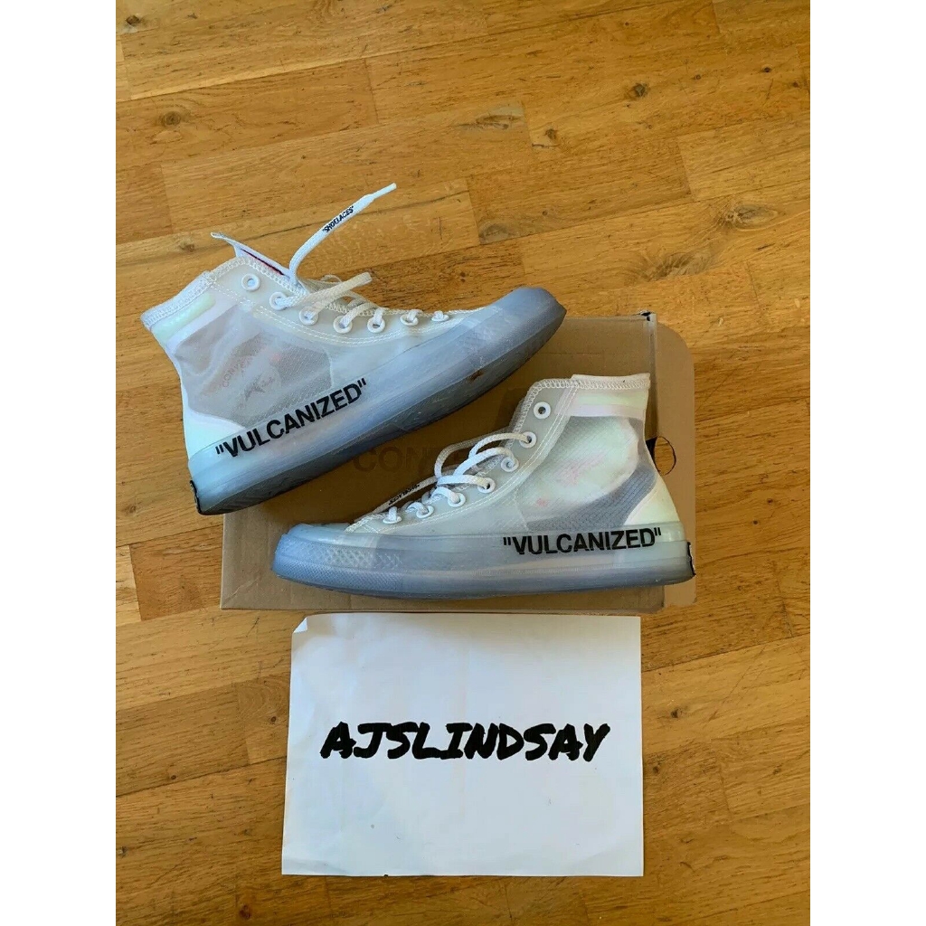 off white converse used