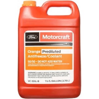 Ford Motorcraft Orange premix / Yellow Concentrated Antifreeze Coolant ...