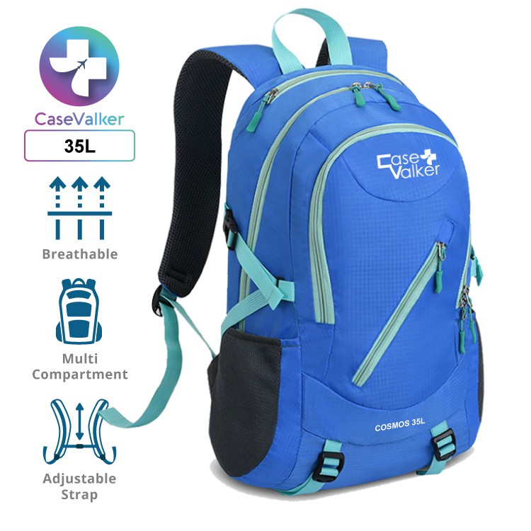 Case Valker COSMOS Outdoor Nylon Backpack Hiking Bag (35L)