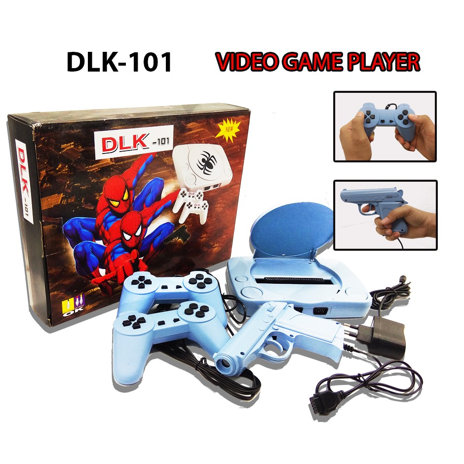 Classic Retro TV Video Game Console With Bulit In Game & 2Pcs Controller -  More Than 500 Titles Of Famous Retro Games | Shopee Malaysia