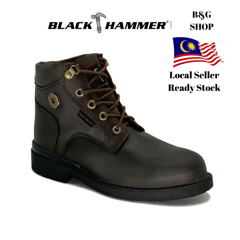 ORI BLACKHAMMER LACES UP LEATHER SAFETY SHOES BH4660