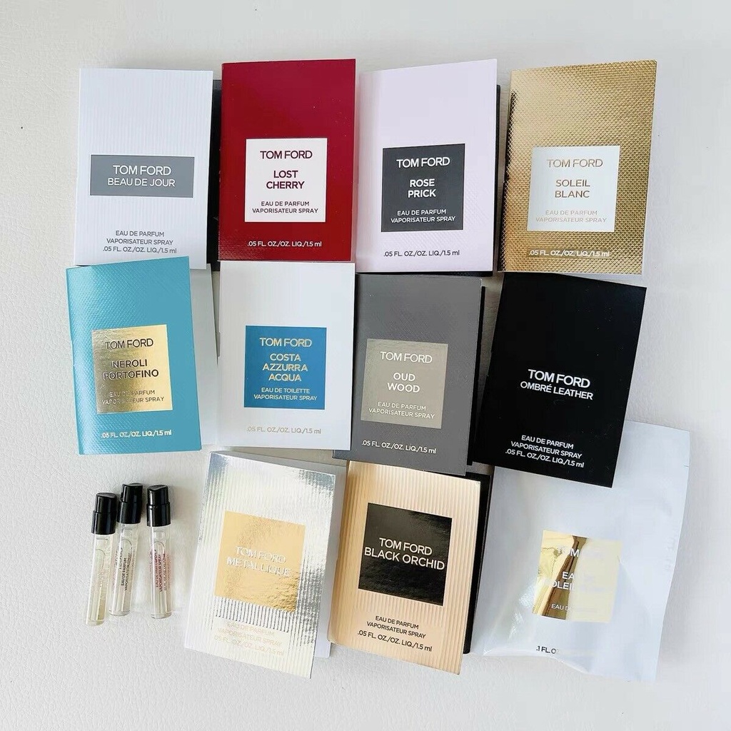 Tom Ford All Series  2ml Vial Fragrance [ 汤姆福特] 香水小样试用旅行装Perfume Sample  | Shopee Malaysia