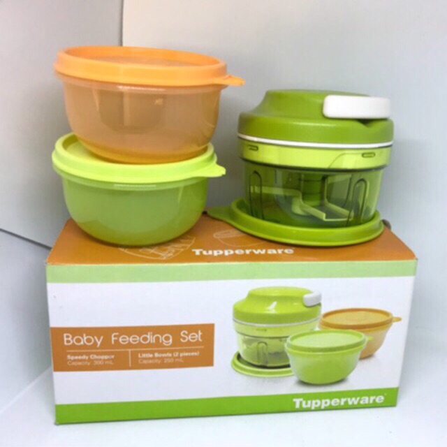 tupperware infant feeding set