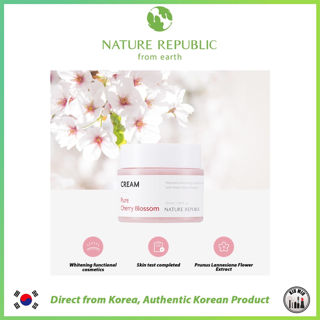 nature republic cherry blossom cream