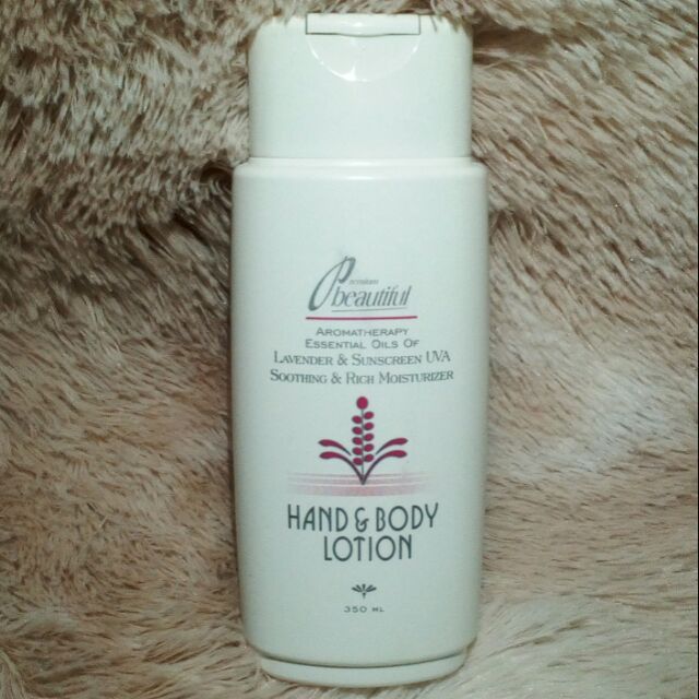 beautiful body lotion