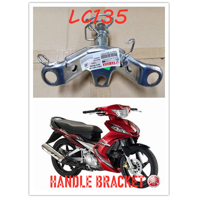 100 Original Hong Leong Yamaha 135lc Lc135 V1 Handle Handle Bar Cover Inner Steering Bracket Holder Stay